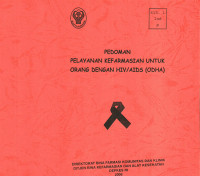 Pedoman Pelayanan Kefarmasian Untuk Orang HIV/AIDS