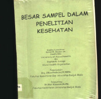 Besar Sampel dalam Penelitian Kesehatan