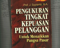 Pengukuran Tingkat Kepuasan Pelanggan